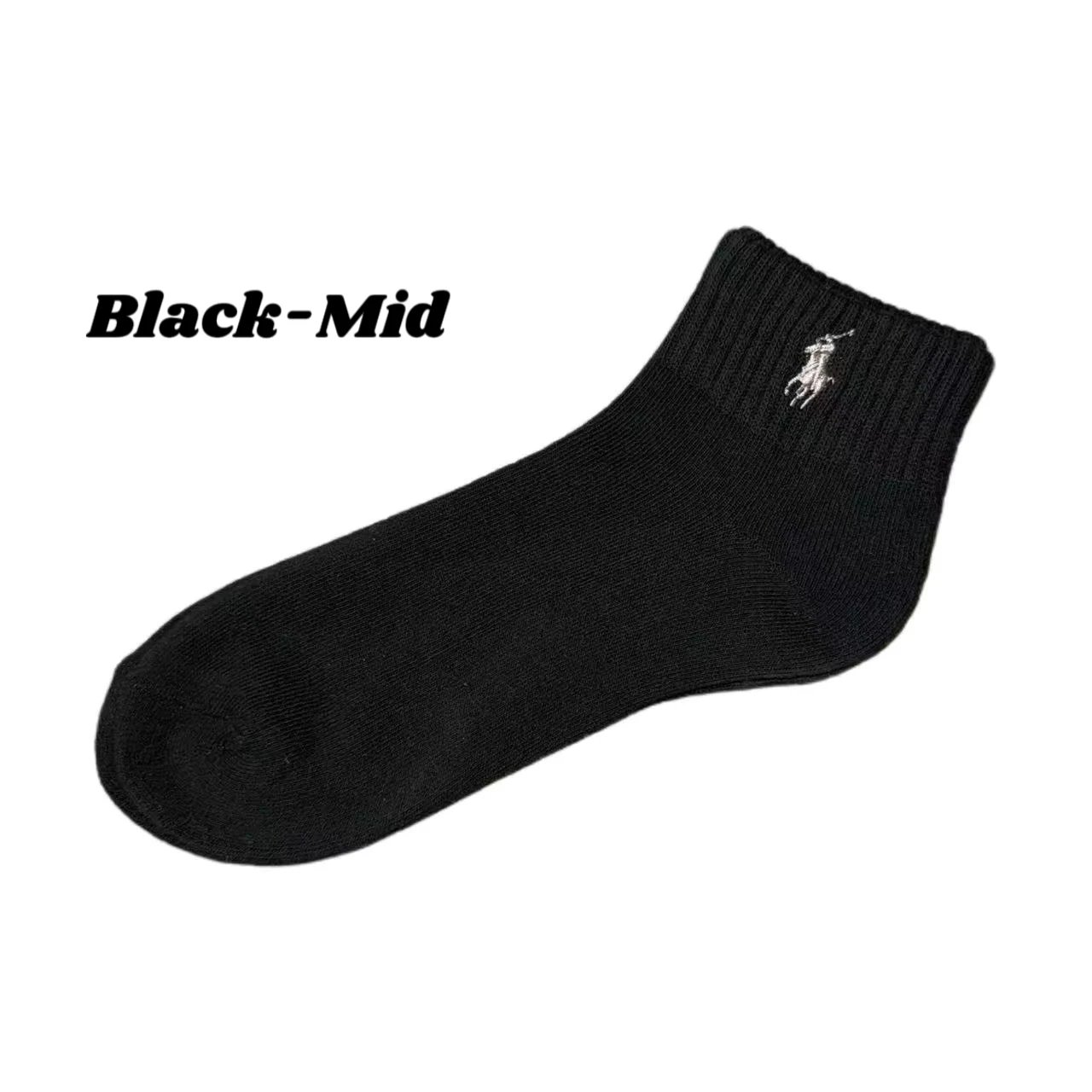 黑色-中筒-1双