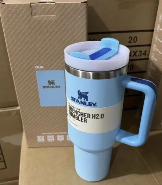 Stanley Quencher H2.0 Tumbler Sage Green Tumbler Accessories - 5