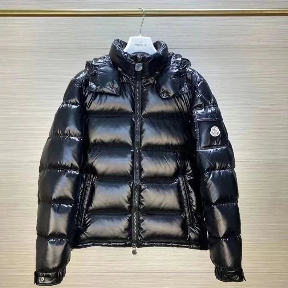 Black down jacket