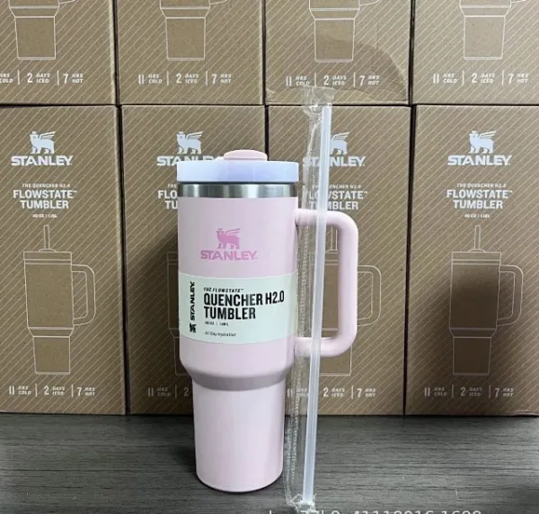 Stanley Quencher H2.0 Tumbler Sage Green Tumbler Accessories - 10