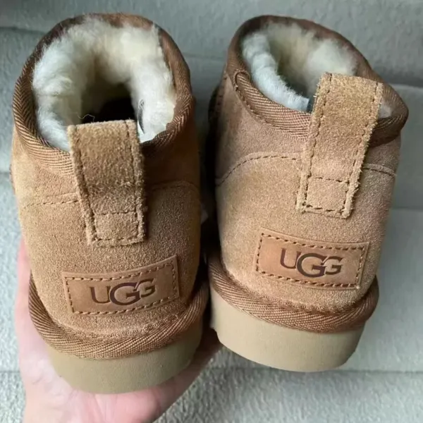 UGG Tasman Chocolate Brown Suede Slippers - 11