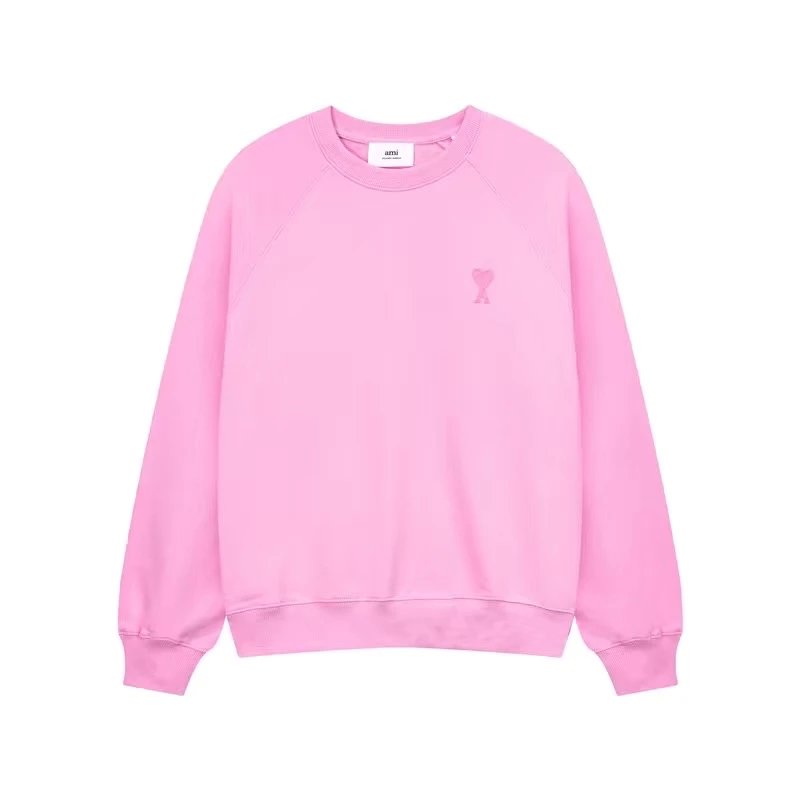 Sweatshirt Crew neck Candy color