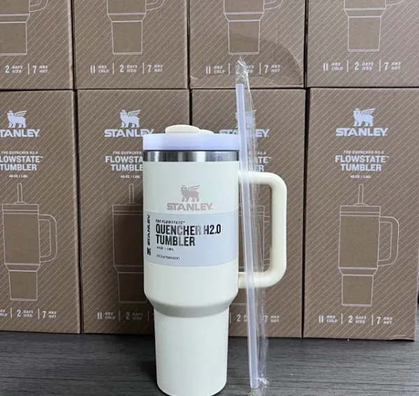 Stanley Quencher H2.0 Tumbler Sage Green Tumbler Accessories - 16