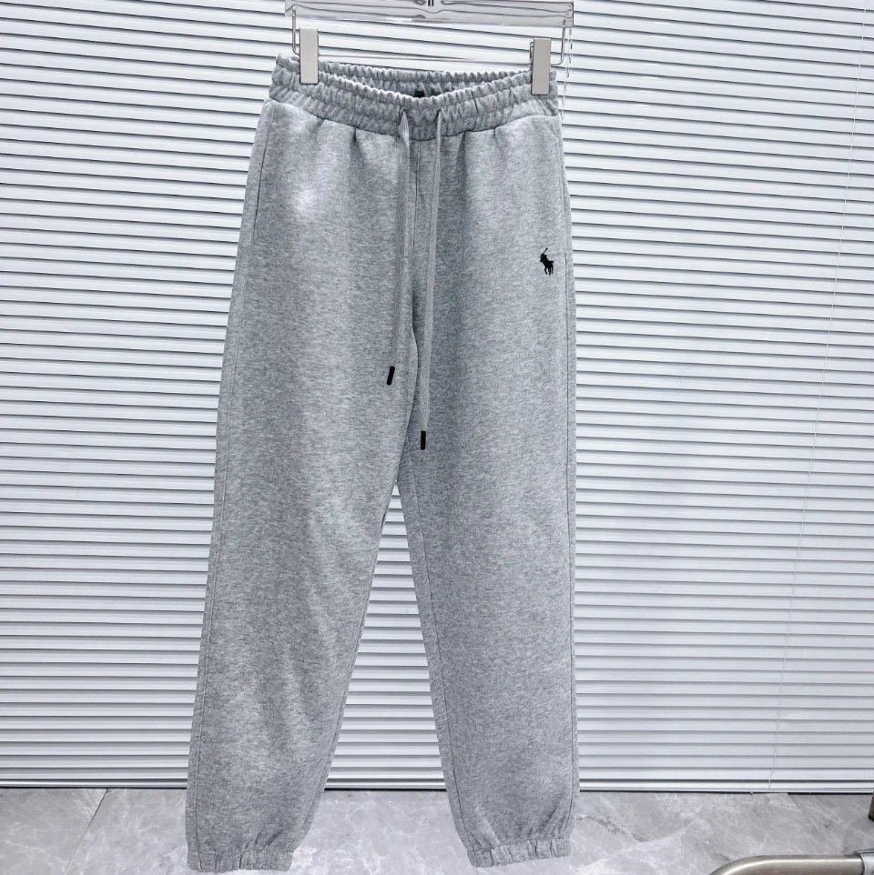 L2307  浅灰色卫裤