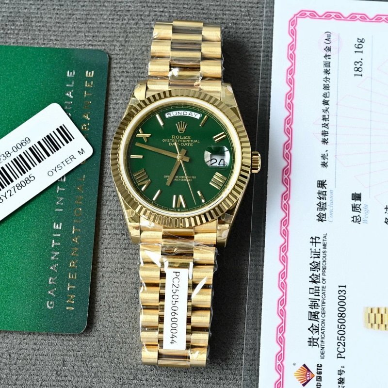 Rolex 18k _ Day-Date . DD
