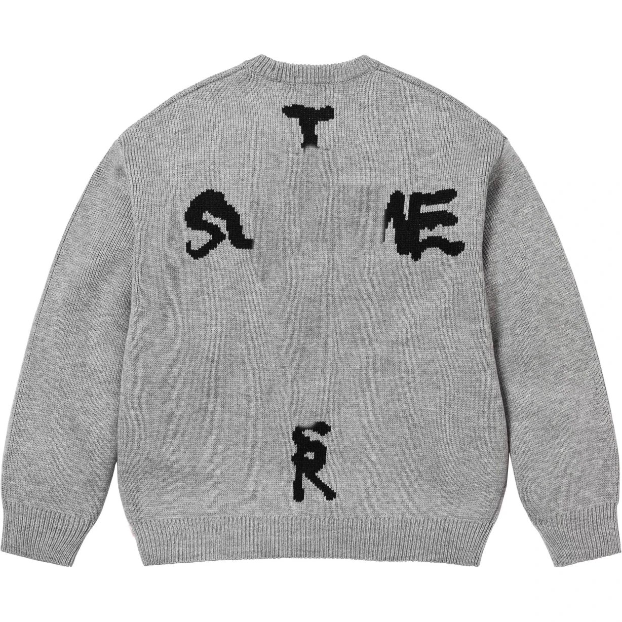 Premium Letter Cross Sweater photo 6
