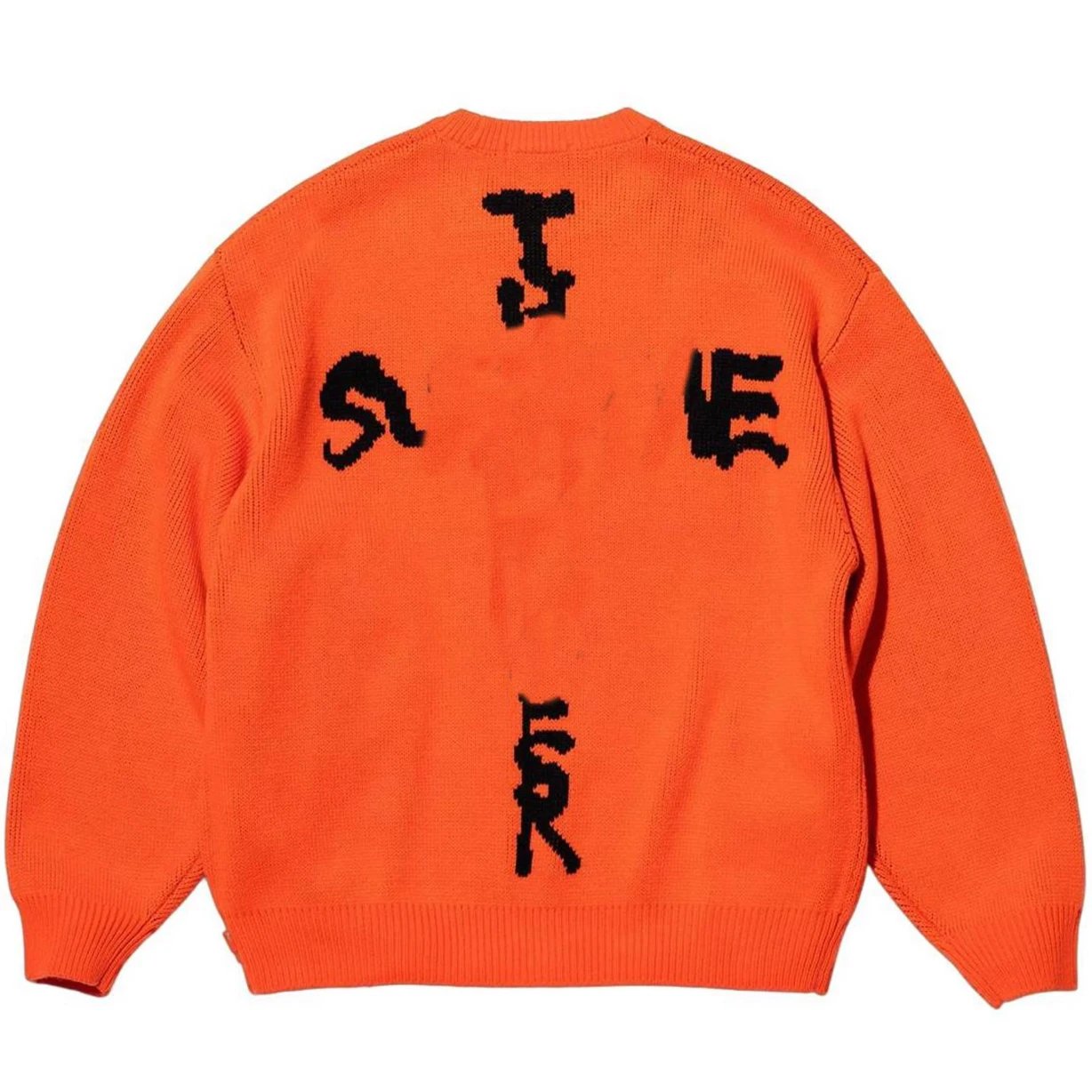 Premium Letter Cross Sweater photo 7