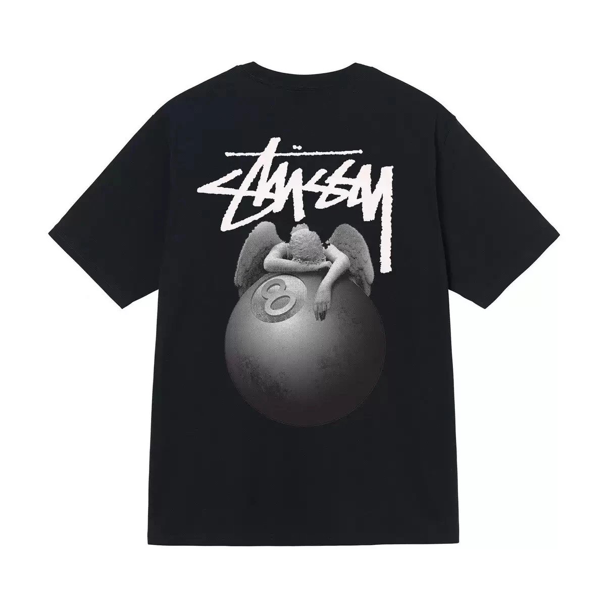Stussy 8-Ball Angel T-shirt Black
