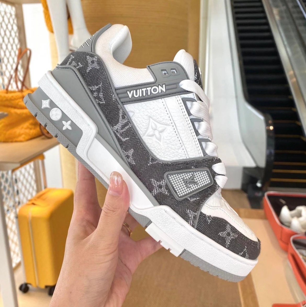 Grayish White