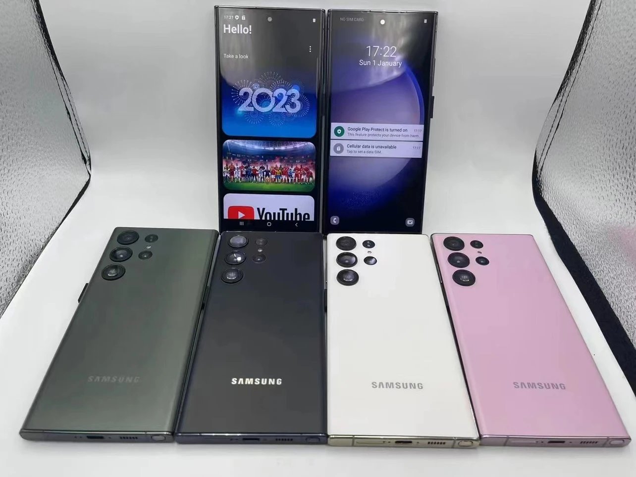 Better quality s26ultra iphone1716 pro maxValid serial Nooriginal boxa fake boxfree phone cas 4