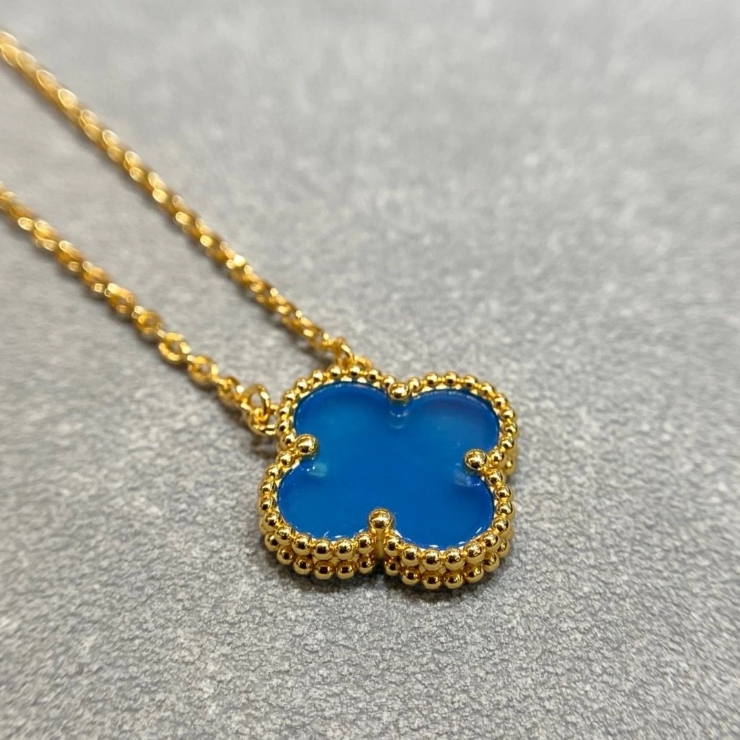 blue chalcedony necklace SKU image