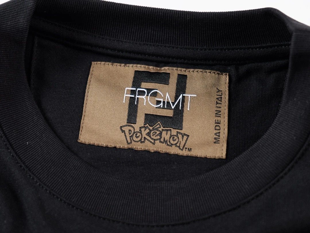 Fendi x Pokémon Charizard Graphic T-Shirt White - 5