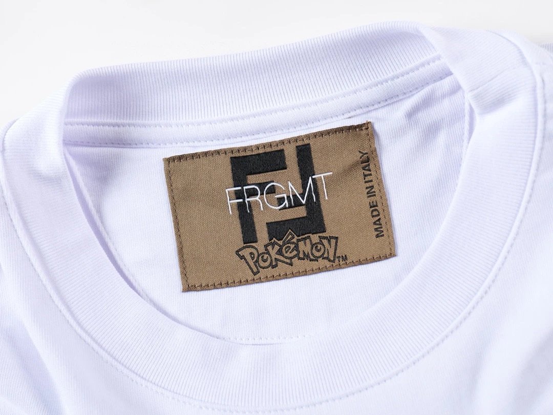 Fendi x Pokémon Charizard Graphic T-Shirt White - 13