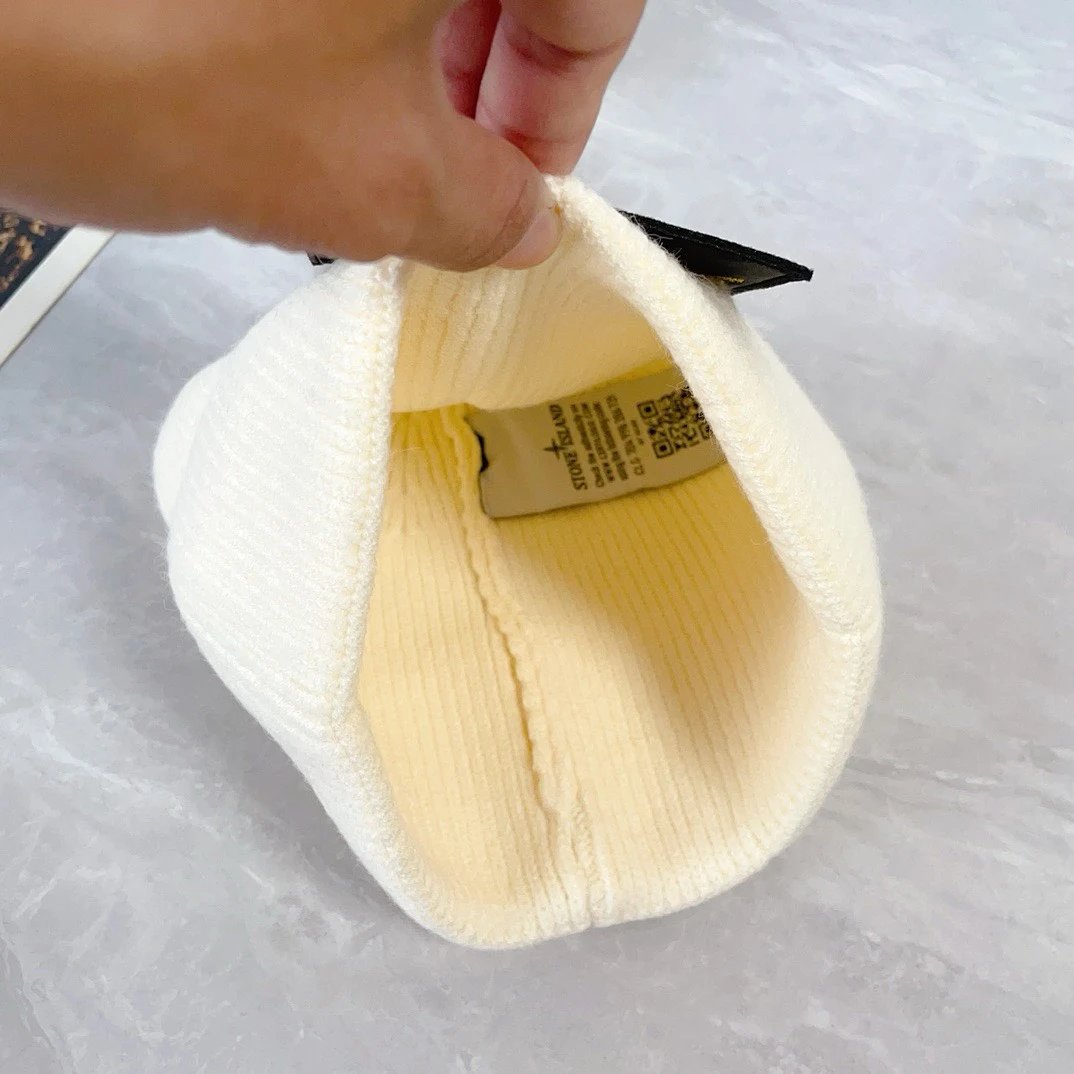 Stone Island Ribbed Beanie Purple with Compass Patch Hat product detail 38 in Litbuy spreadsheet finds