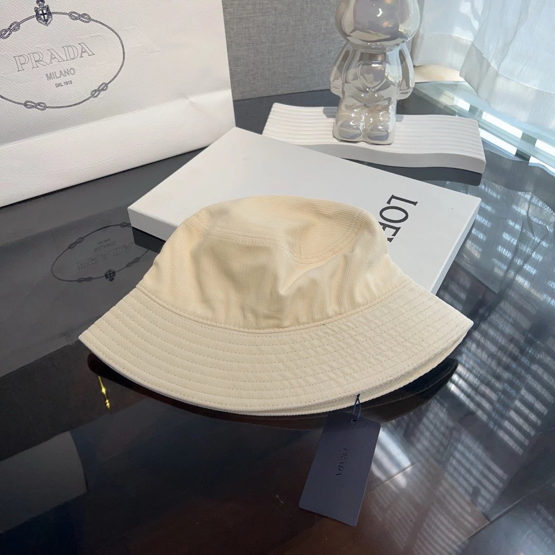 Prada Cotton Bucket Hat