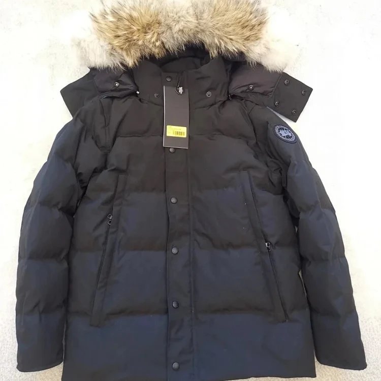 Down Jacket with Fur Collar photo 7