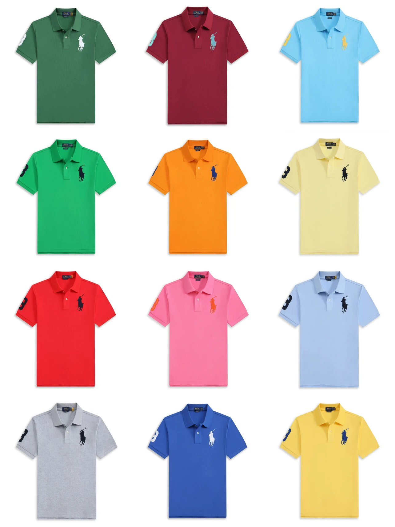 Ralph Lauren Multi Color Polo Shirts