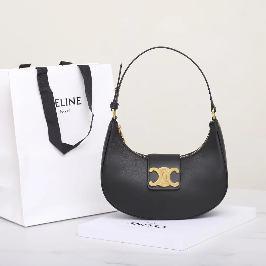 Celine Black Leather