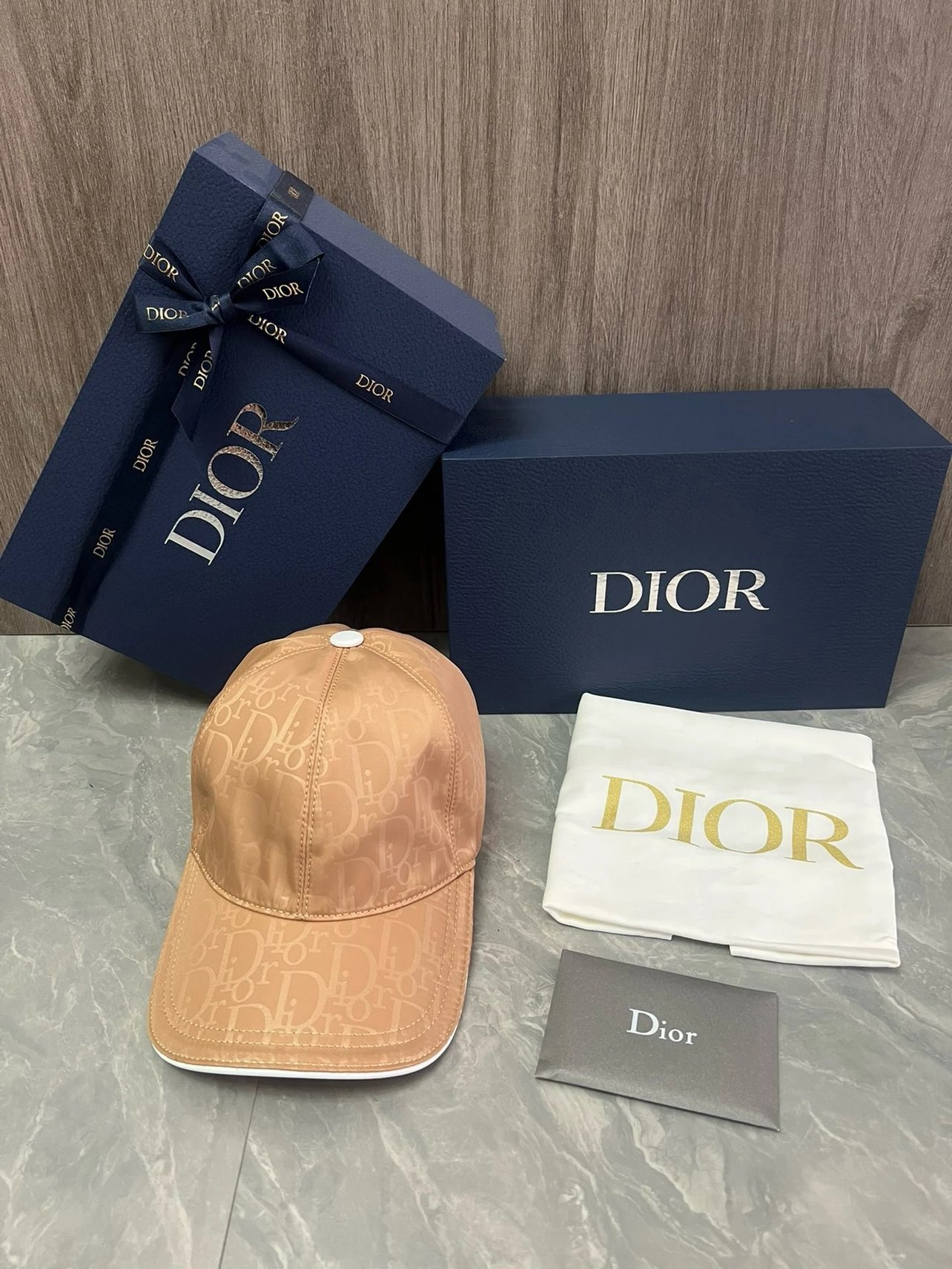 Dior Beige Baseball 