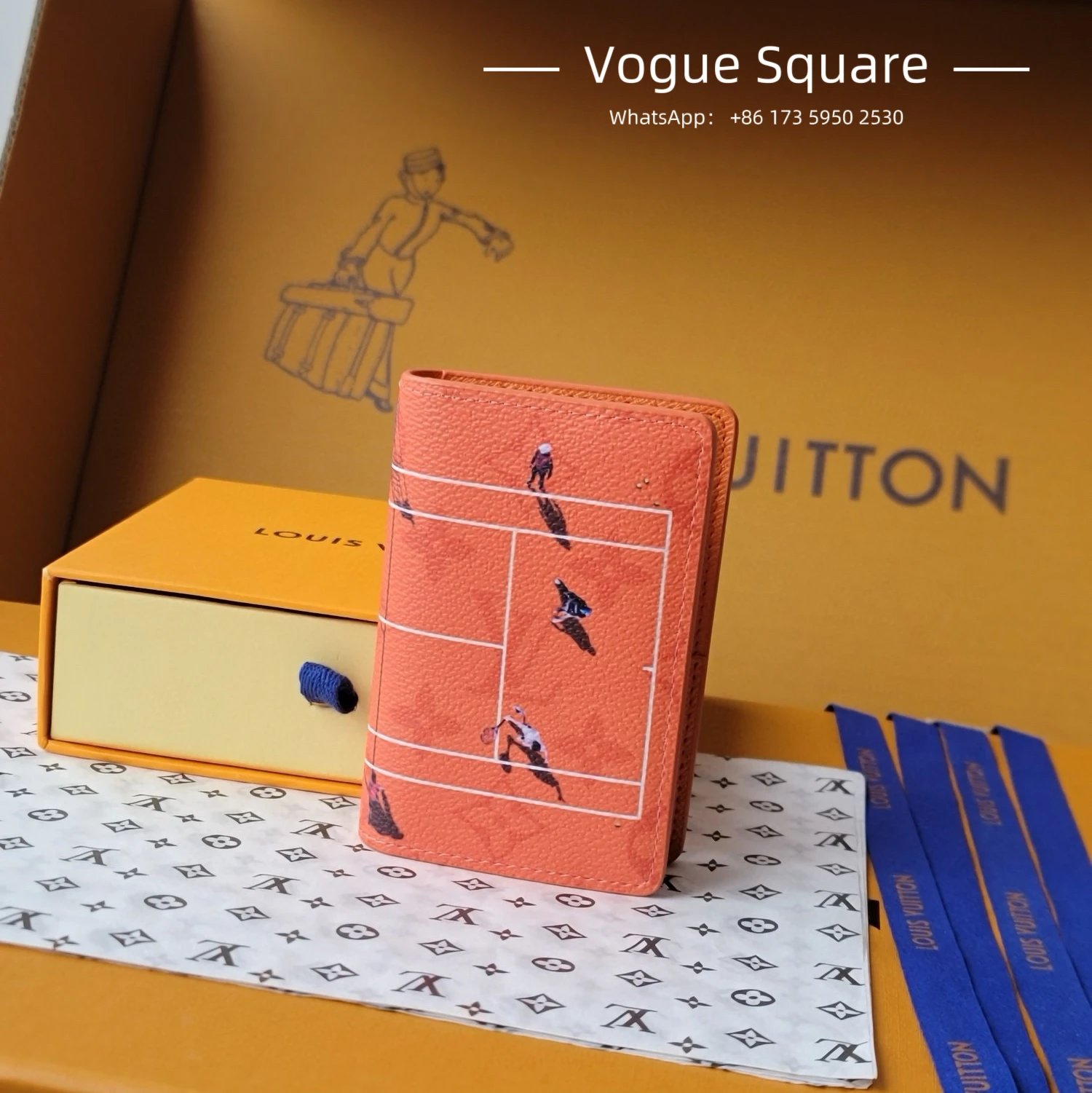 M 14883 Card bag orange SKU image