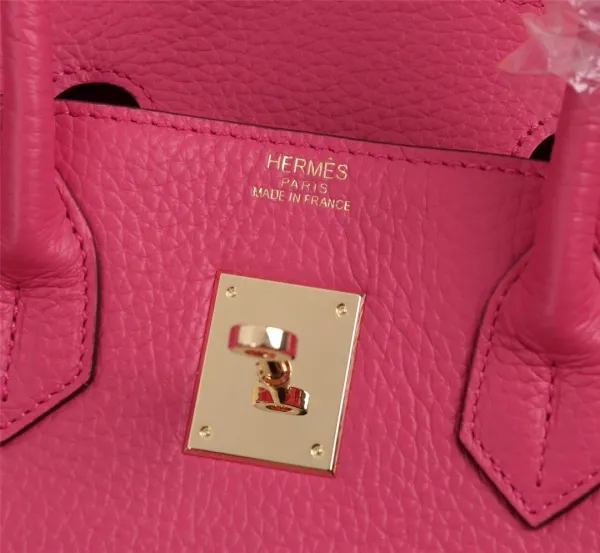 Hermès Birkin 30cm Rouge Casaque Togo Leather Handbag - 8