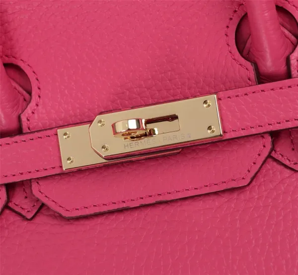 Hermès Birkin 30cm Rouge Casaque Togo Leather Handbag - 7