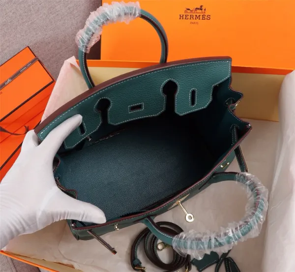Hermès Birkin 30cm Rouge Casaque Togo Leather Handbag - 69