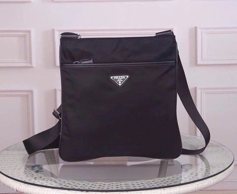Prada Black Nylon Sh
