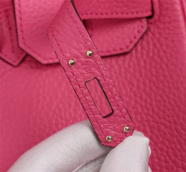 Hermès Birkin 30cm Rouge Casaque Togo Leather Handbag - 9