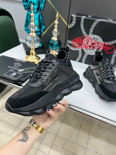 Versace Chain Reaction Sneakers Multicolor Chunky Sneakers - 10