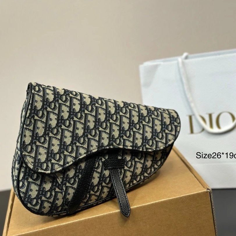 Dior Oblique Saddle Bag [2 sty