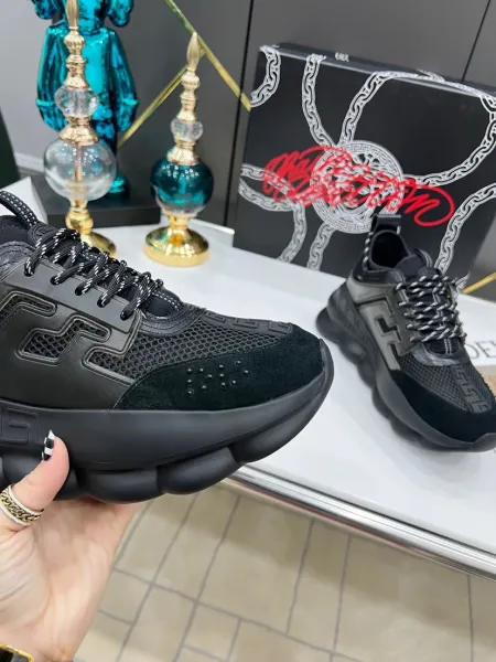 Versace Chain Reaction Sneakers Multicolor Chunky Sneakers - 4