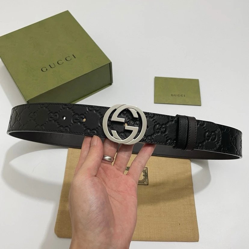 Gucci Black Leather 