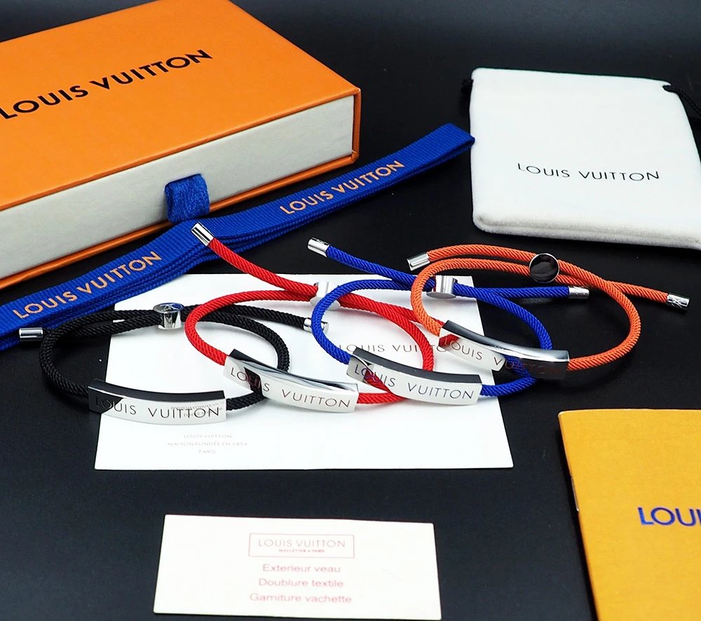 Louis Vuitton Multi-Color Rope Bracelets Set
