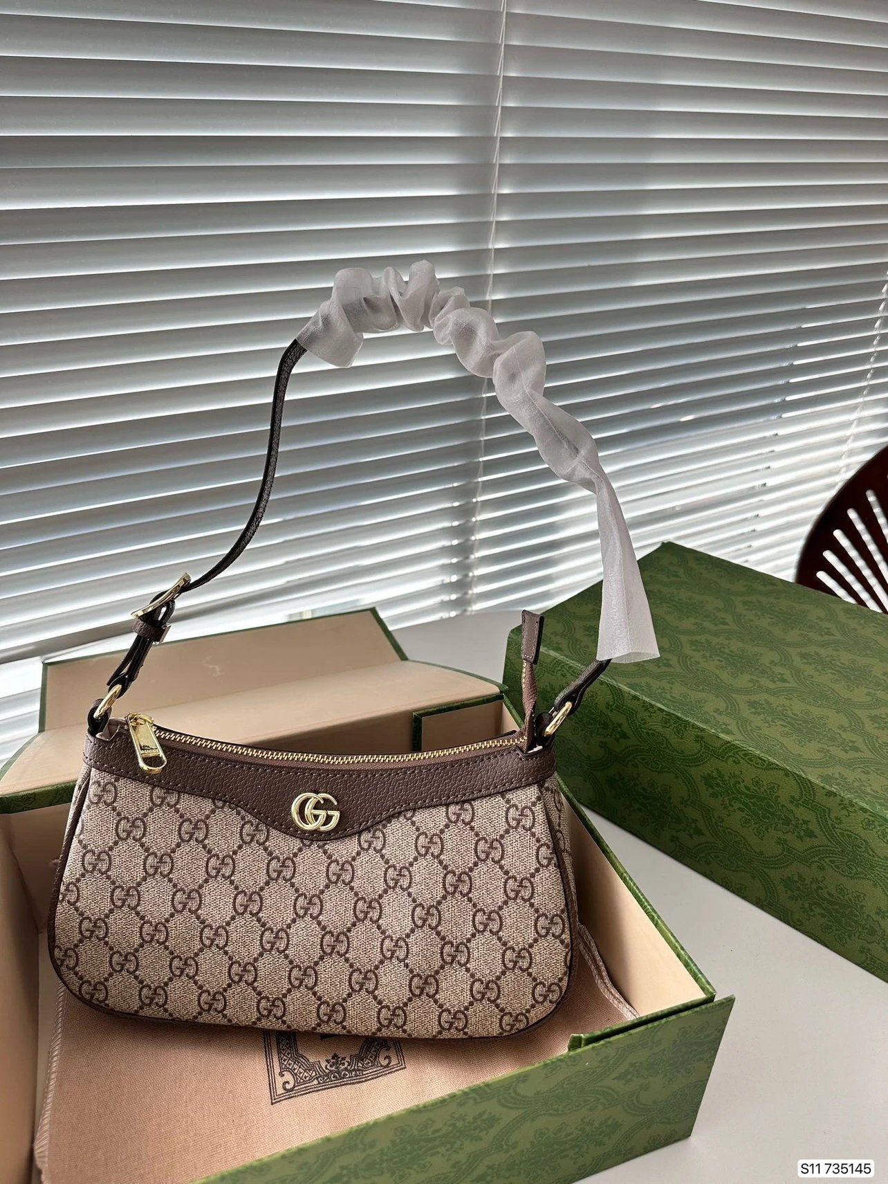 Gucci Beige GG Mini 