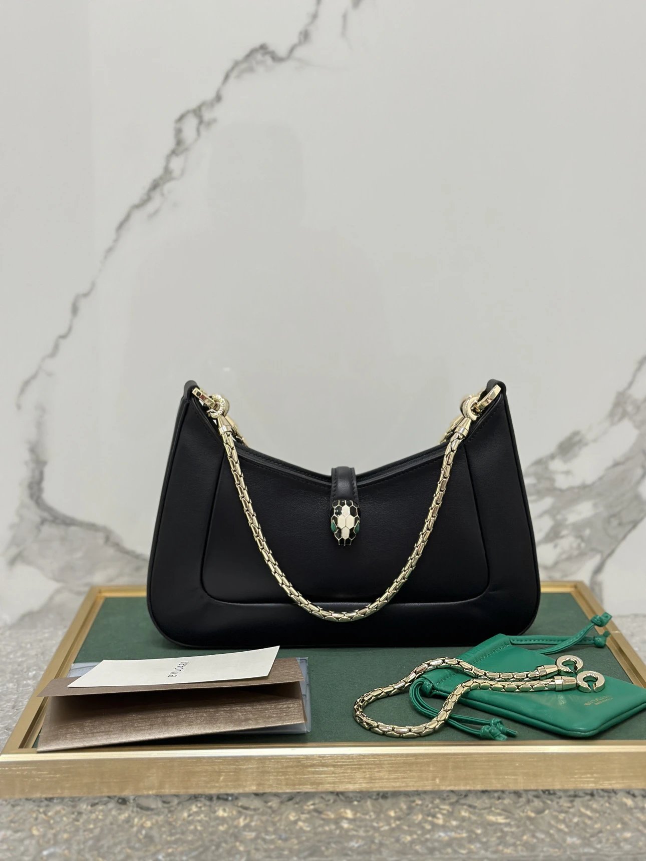 Bvlgari Serpenti Hobo Bag