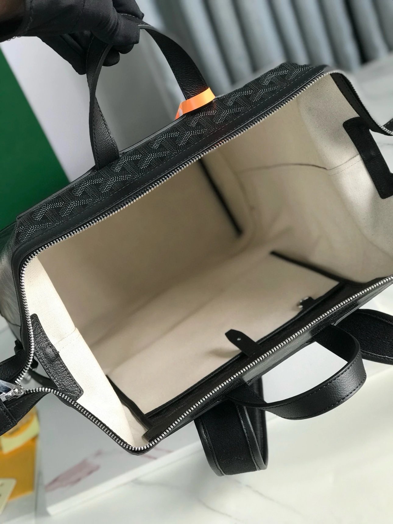 Goyard Saint-Honoré Backpack Black - 25