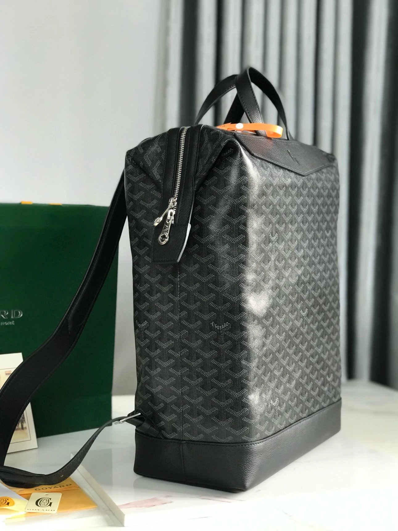 Goyard Saint-Honoré Backpack Black - 18