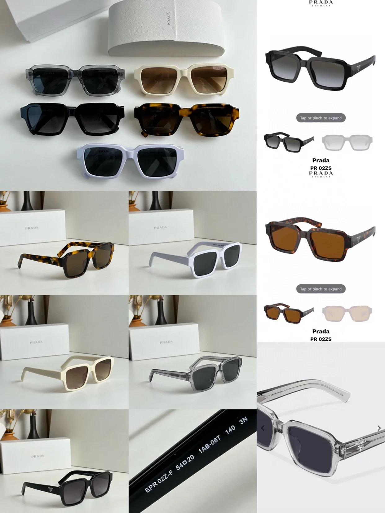 Prada Gafas de Sol 5 Colores