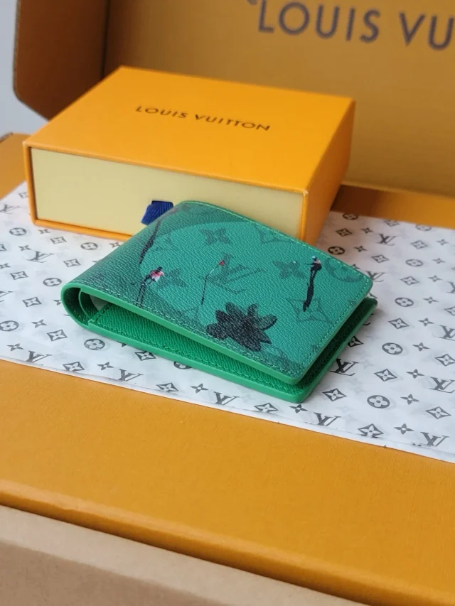 Louis Vuitton Wallets & Card Holders Ski Scene Monogram Wallet and Holder product detail image 11