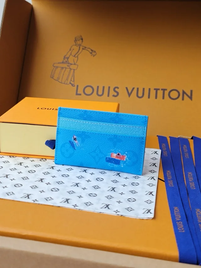 Louis Vuitton Wallets & Card Holders Ski Scene Monogram Wallet and Holder product detail image 49