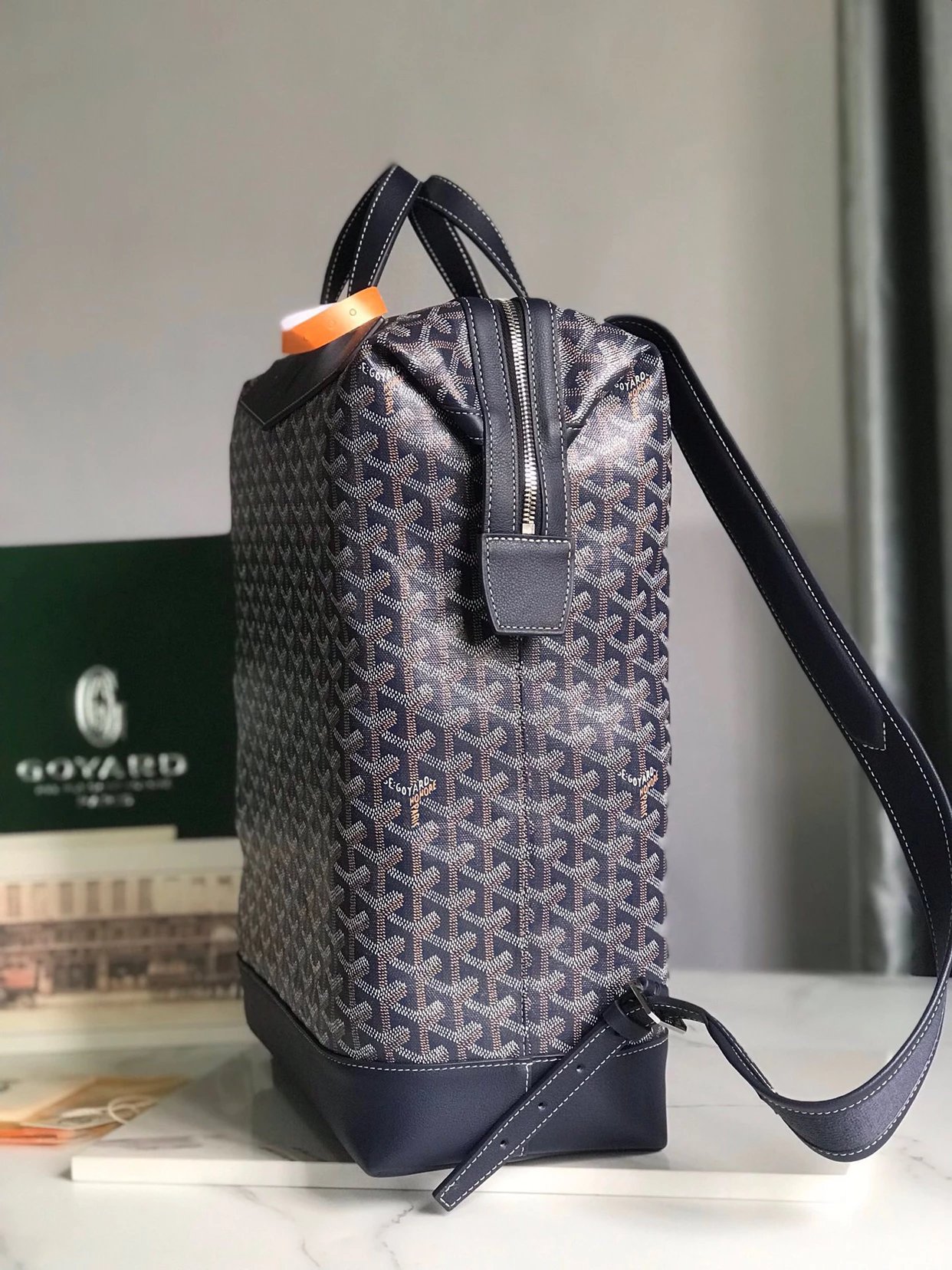 Goyard Saint-Honoré Backpack Black - 13