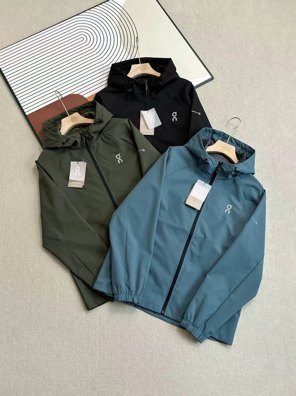 ON Running Spring and Autumn Sports Leisure Woven Charge Jacket