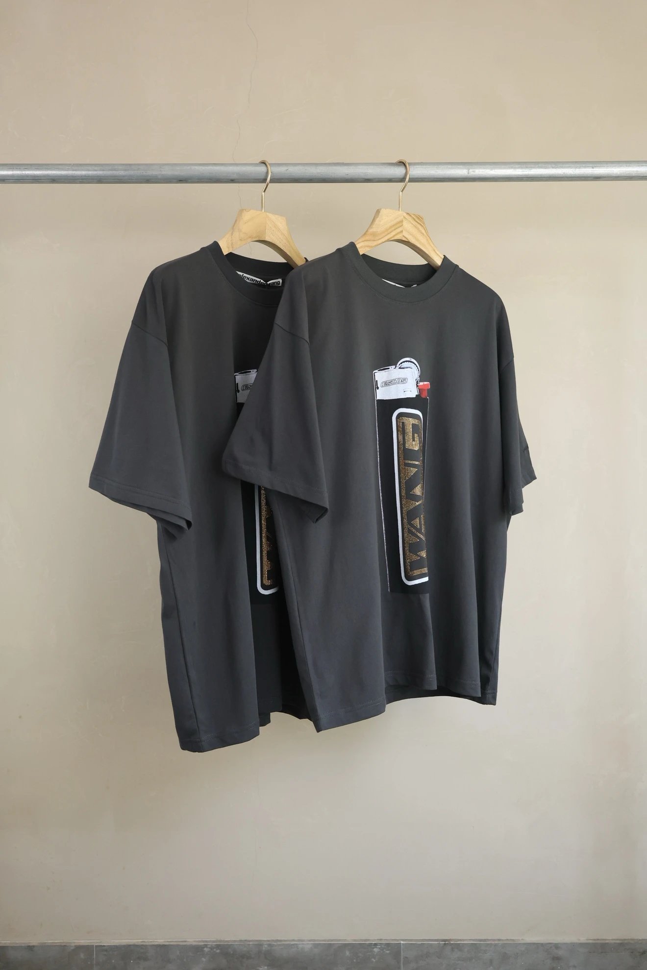 【 Special Offer 】 The same model as the king is on sale. 2026 new lighter trend printed short sleeved T