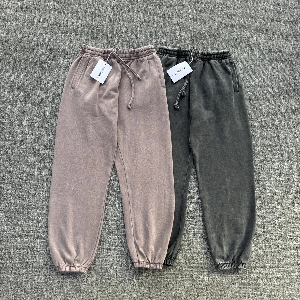 Original P149 Item, Factory Bulk Clearance, No Returns/Exchanges for Non-Quality Issues. New Arrival! AC Snowflake Stone Washed Distressed Drawstring Relaxed Fit Jogger Sweatpants