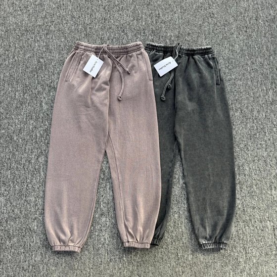 Original P149 Item, Factory Bulk Clearance, No Returns/Exchanges for Non-Quality Issues. New Arrival! AC Snowflake Stone Washed Distressed Drawstring Relaxed Fit Jogger Sweatpants