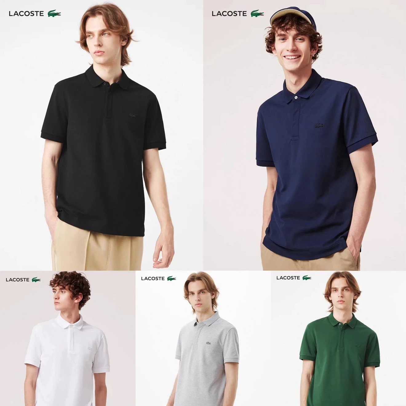 Special offer for non quality issues, non refundable and non exchangeable "French Elegance" classic men's polo shirt | a choice for business, leisure and commuting temperament