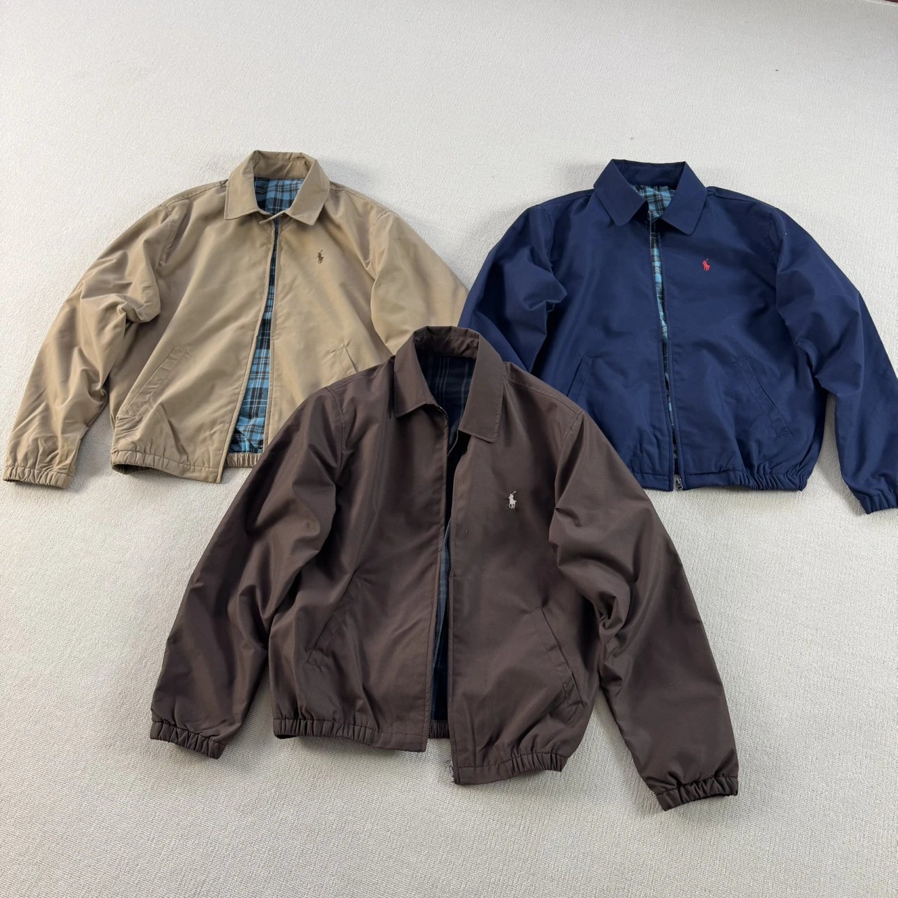 【Clearance Sale】Spring & Autumn War Horse Emblem American Retro Embroidered Pony Patch Leader Jacket - No Collar Tag Version