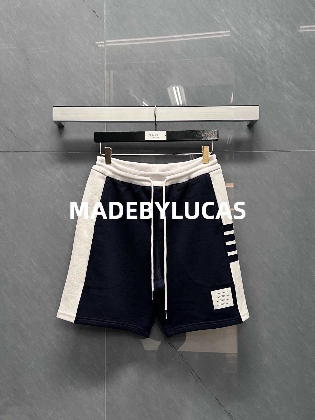 Made By Lucas / Card Print Shorts Navy