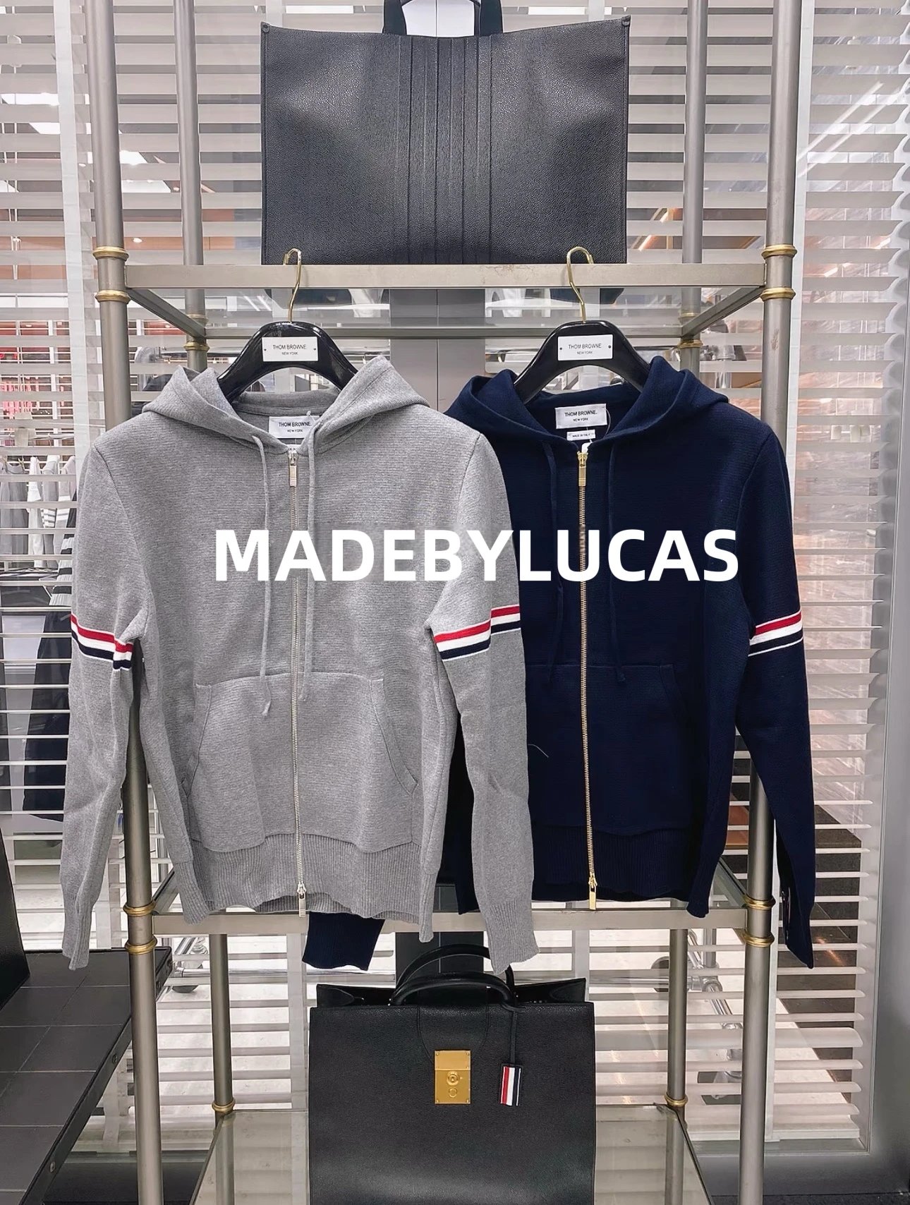Made By Lucas / Striped Coat in Two Colors